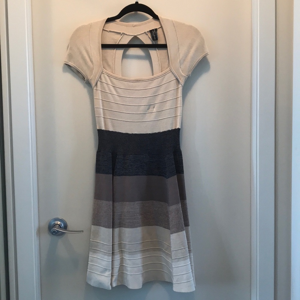 Marciano fit and flare dress